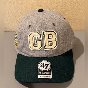 Stoney Clover Lane x ‘47 Green Bay Packers Hat Unisex GB Clean Up Wool Cap OSFA